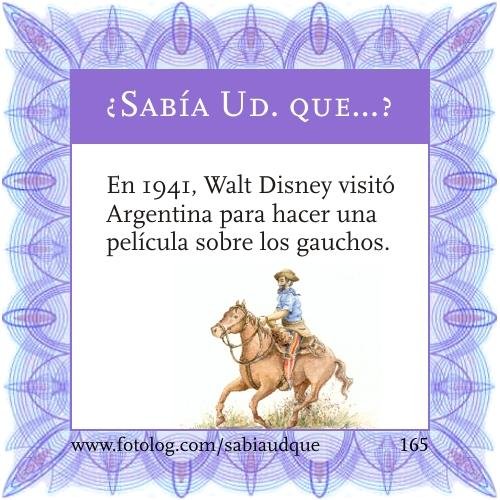 Sabía usted que